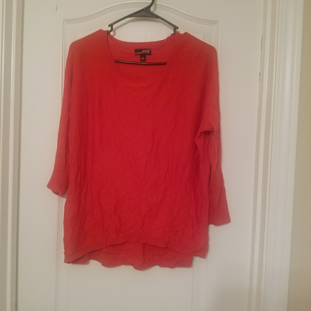 Orange shirt